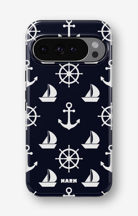 Google Pixel 10 Pro Tough Case – Deep Blue Voyage - View 1