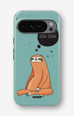 Google Pixel 10 Pro Tough Case – Slow Down Sloth - View 1