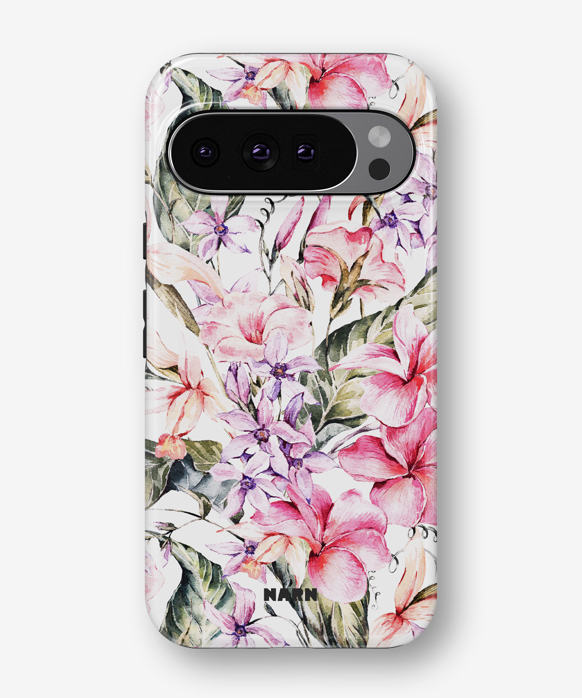Google Pixel 10 Pro Tough Case – Watercolor Flowers - View 1