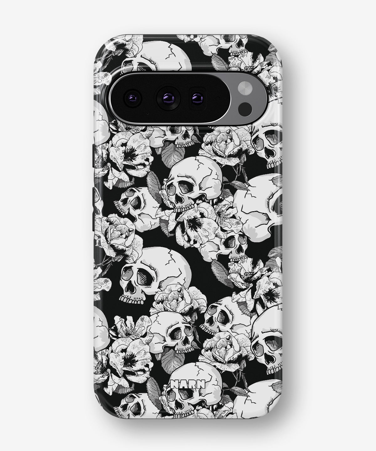 Google Pixel 10 Pro Tough Case – Skull Garden - View 1