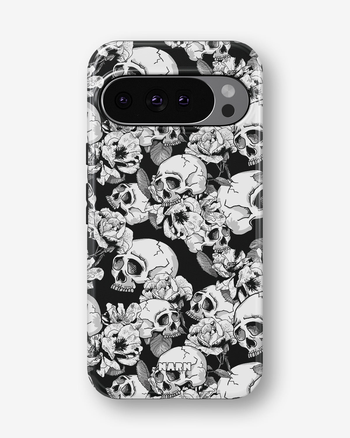 Google Pixel 10 Pro Tough Case – Skull Garden - View 1