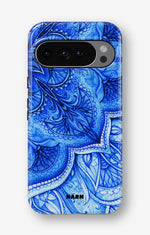 Google Pixel 10 Pro Tough Case – Blue Vintage - View 1
