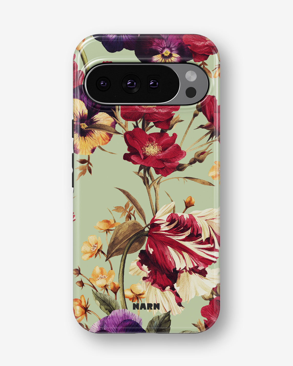 Google Pixel 10 Pro Tough Case – Pansy Pansy - View 1