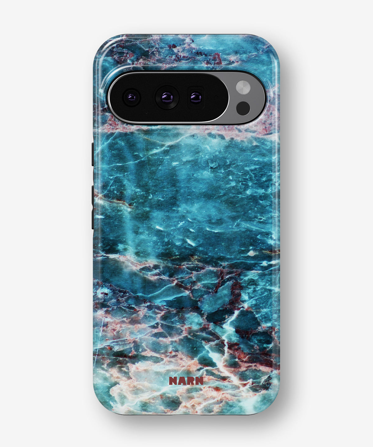 Google Pixel 10 Pro Tough Case – Icy Marble - View 1