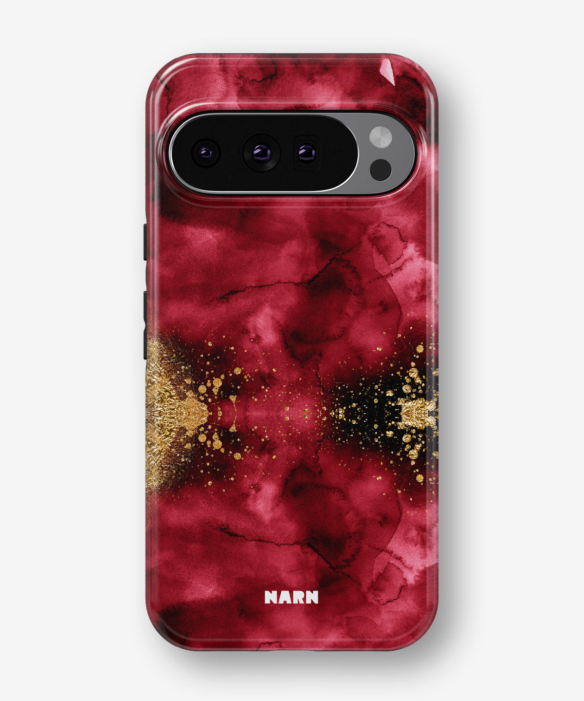 Google Pixel 10 Pro Tough Case – Burgendy Shimmer - View 1