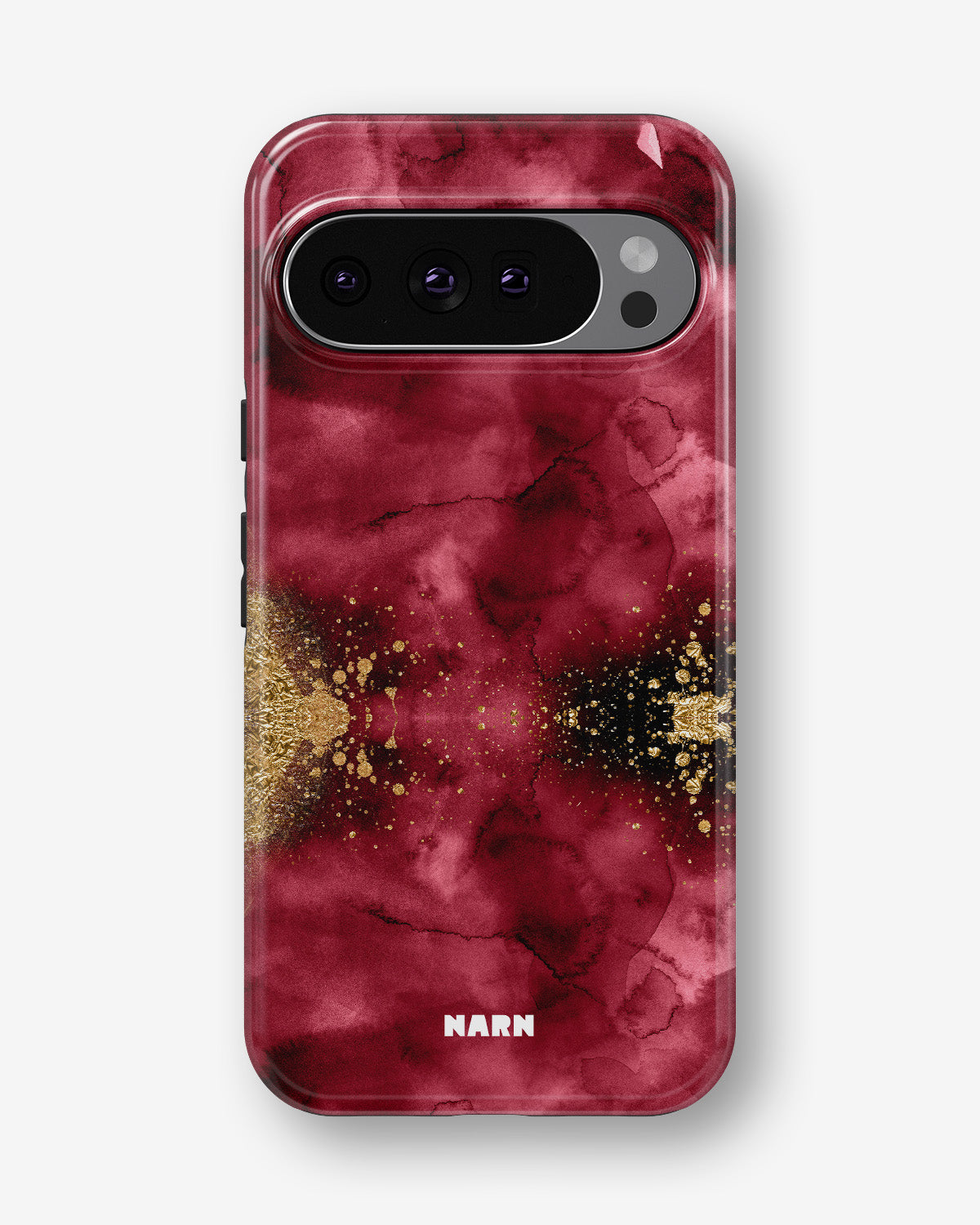 Google Pixel 10 Pro Tough Case – Burgendy Shimmer - View 1