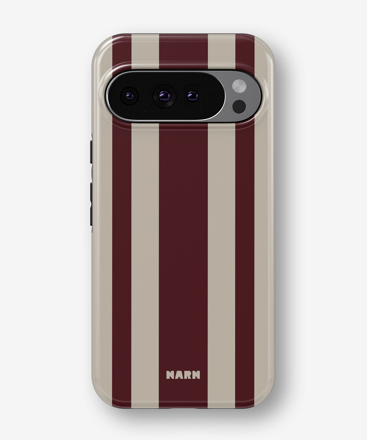 Google Pixel 10 Pro Tough Case – Bordeaux Stripe - View 1