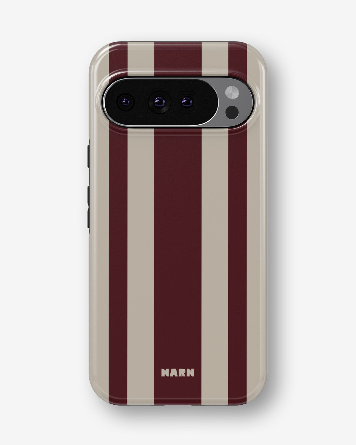 Google Pixel 10 Pro Tough Case – Bordeaux Stripe - View 1