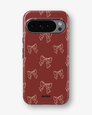 Google Pixel 10 Pro Tough Case – Cherry Bows - View 1
