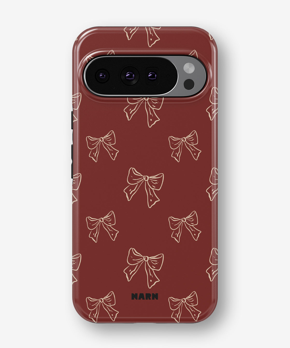 Google Pixel 10 Pro Tough Case – Cherry Bows - View 1