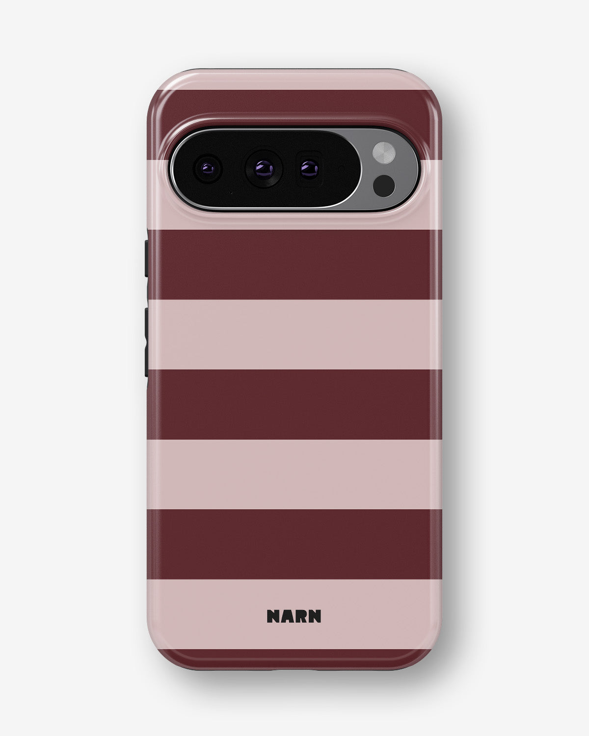 Google Pixel 10 Pro Tough Case – Cranberry Stripe - View 1