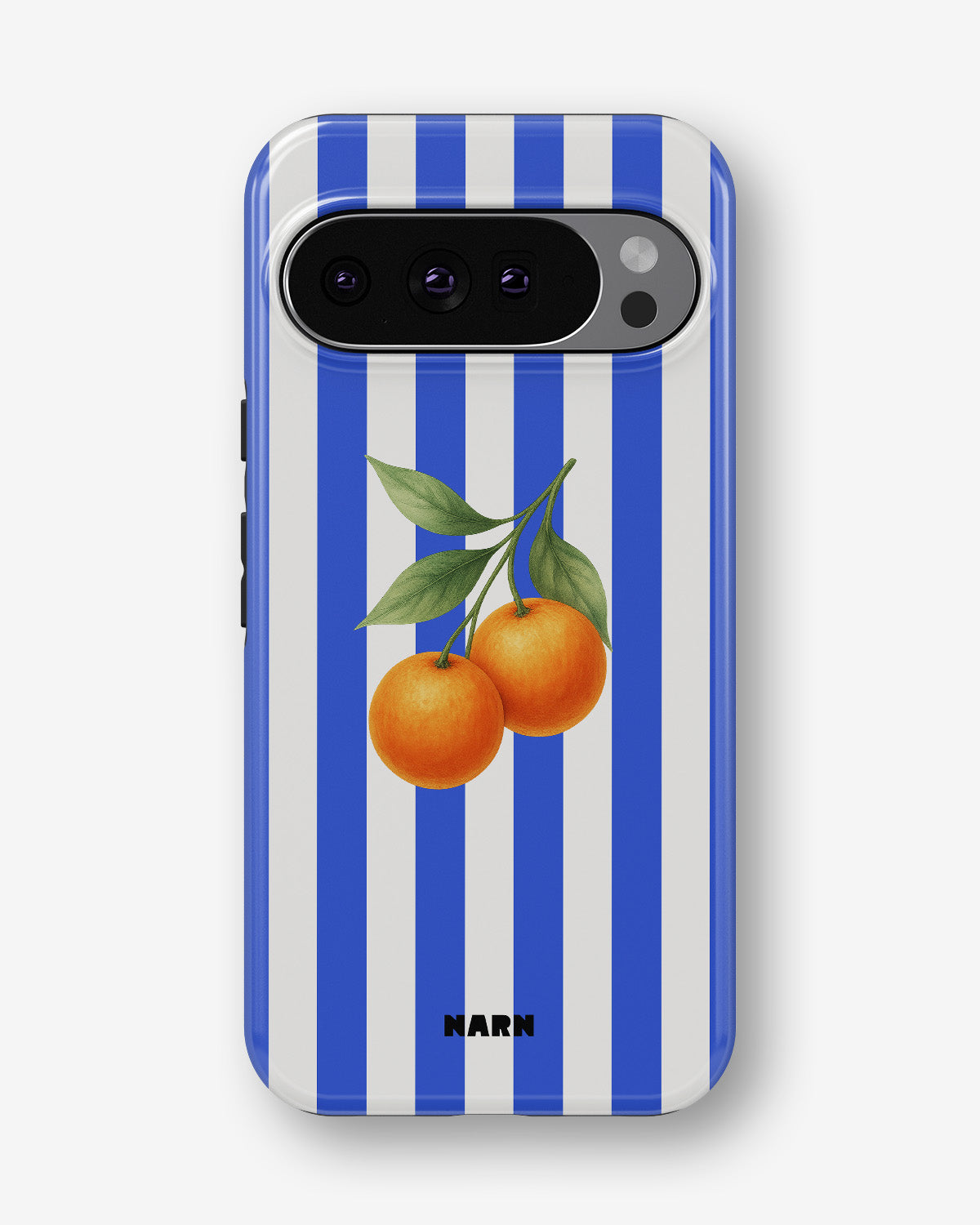 Google Pixel 10 Pro Tough Case – Orange Stripes - View 1