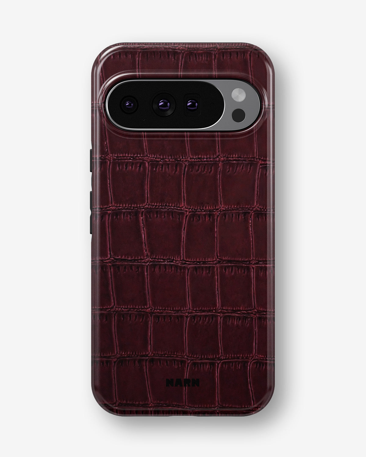 Google Pixel 10 Pro Tough Case – Rouge Croc - View 1