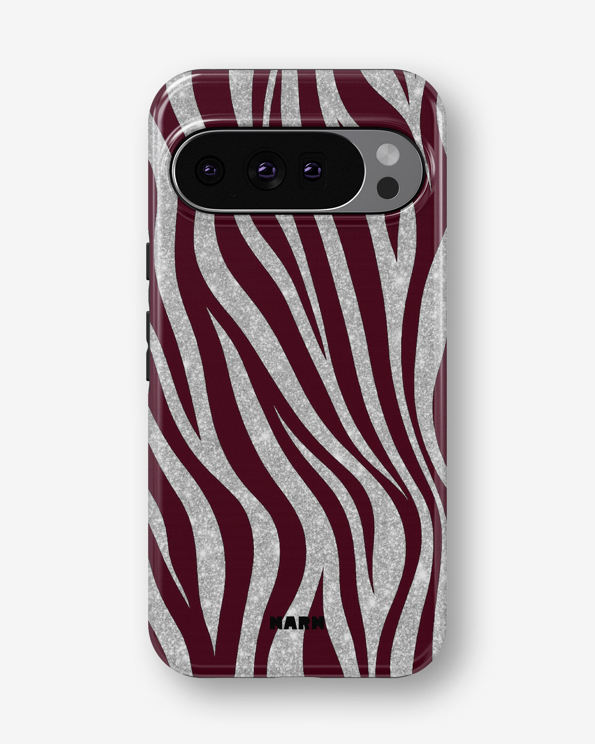 Google Pixel 10 Pro Tough Case – Velvet Zebra - View 1