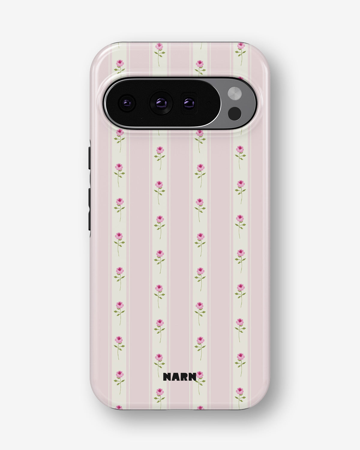 Google Pixel 10 Pro Tough Case – Rose Lines - View 1