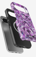 Google Pixel 10 Pro Tough Case – Lavender Crystals - View 2