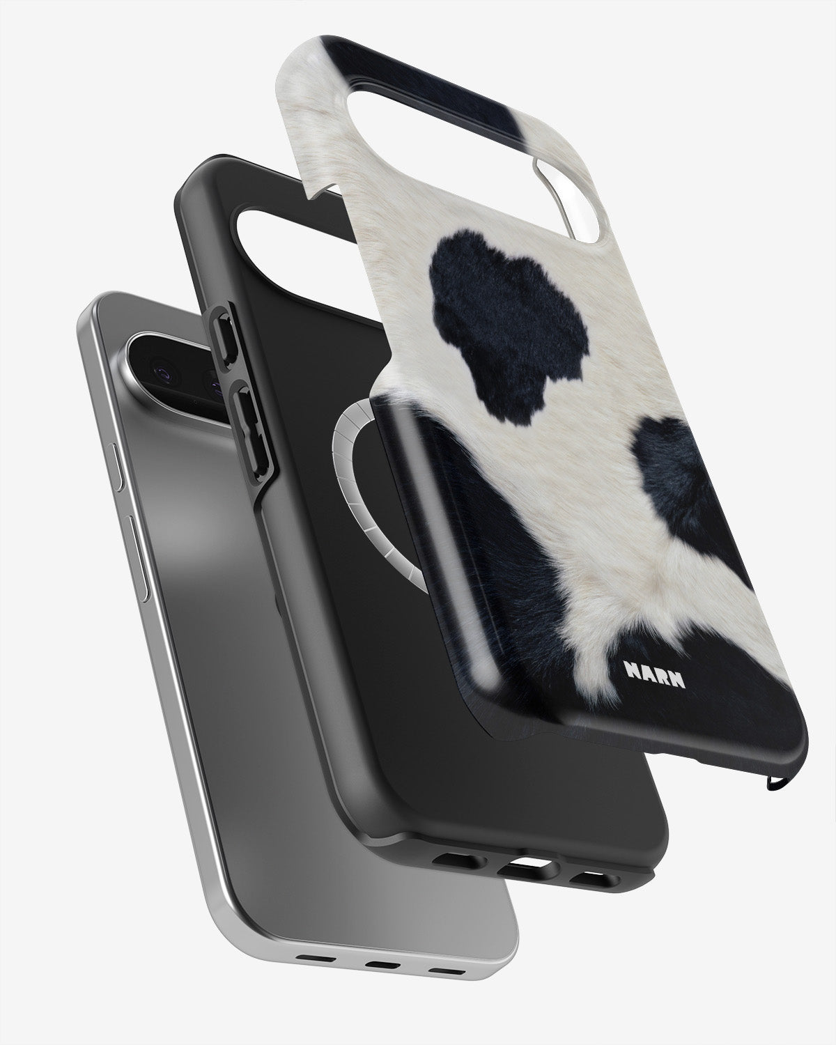Google Pixel 10 Pro Tough Case – Cow Skin - View 2