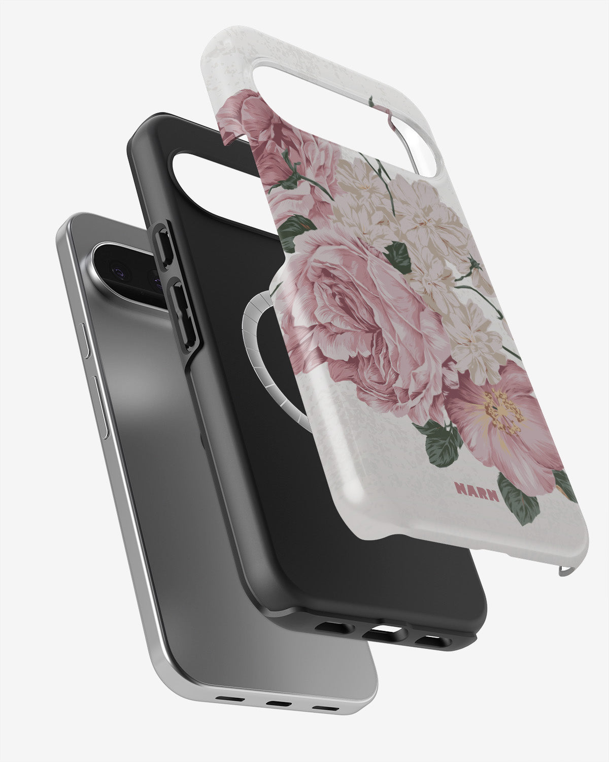 Google Pixel 10 Pro Tough Case – Roses - View 2