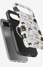 Google Pixel 10 Pro Tough Case – Cartoon Cats - View 2