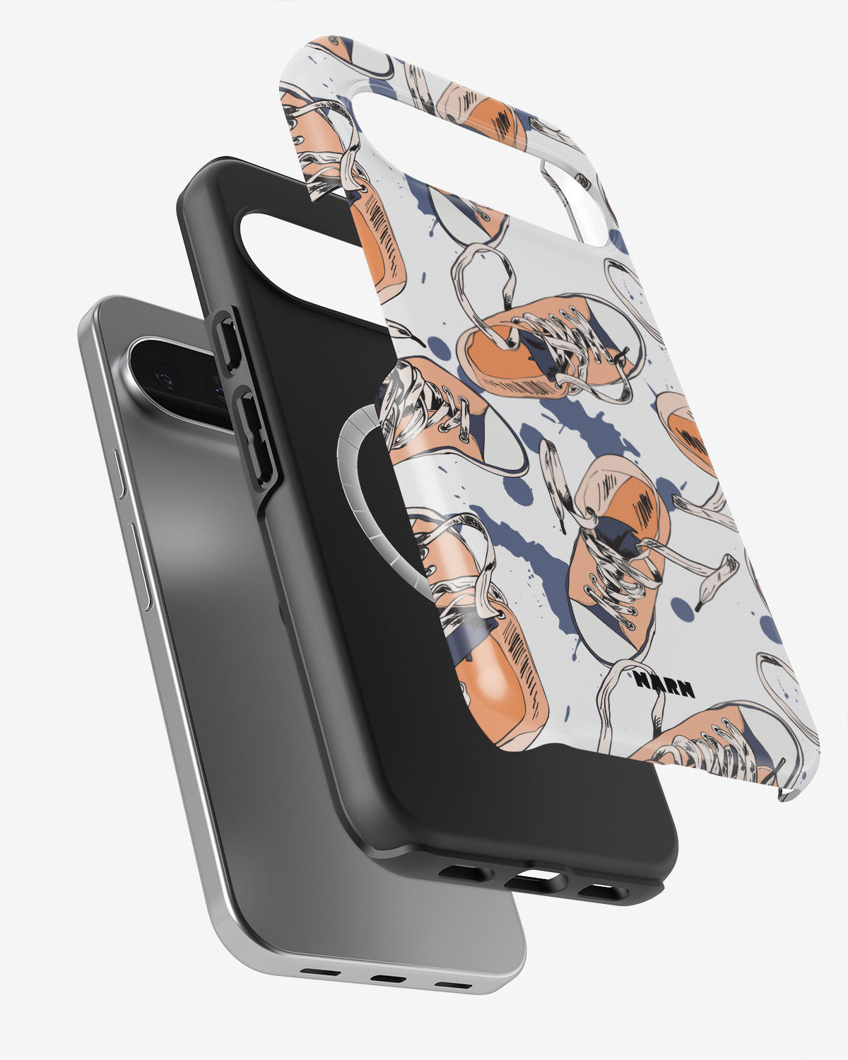Google Pixel 10 Pro Tough Case – Apricot Sneakers - View 2