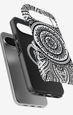 Google Pixel 10 Pro Tough Case – Henna Mandala - View 2