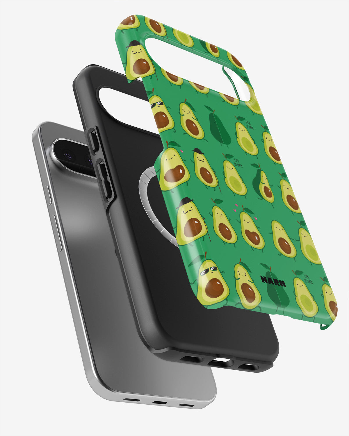 Google Pixel 10 Pro Tough Case – Avocado Mood - View 2