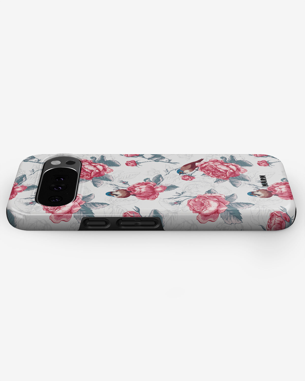 Google Pixel 10 Pro Tough Case – Birds Among Roses - View 2