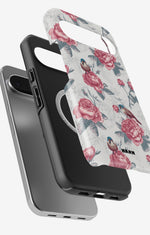 Google Pixel 10 Pro Tough Case – Birds Among Roses - View 2