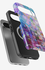 Google Pixel 10 Pro Tough Case – Purple Hearts - View 2