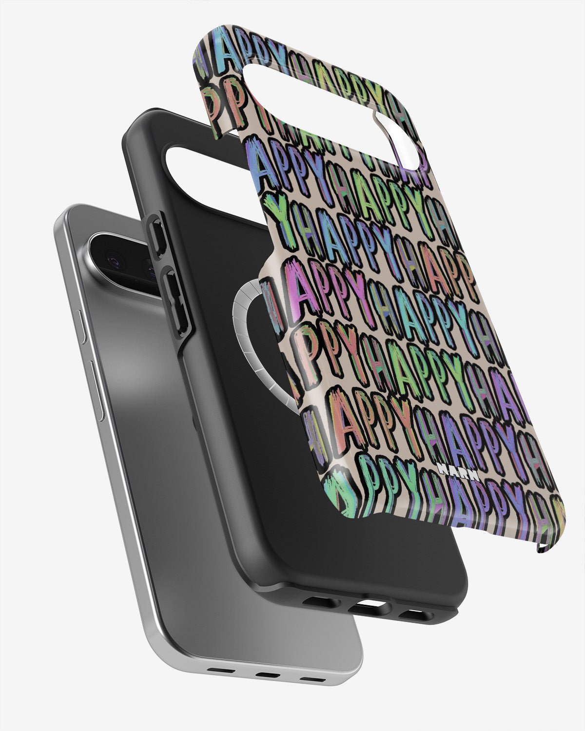 Google Pixel 10 Pro Tough Case – Happy - View 2