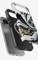 Google Pixel 10 Pro Tough Case – Golden Swirl - View 2