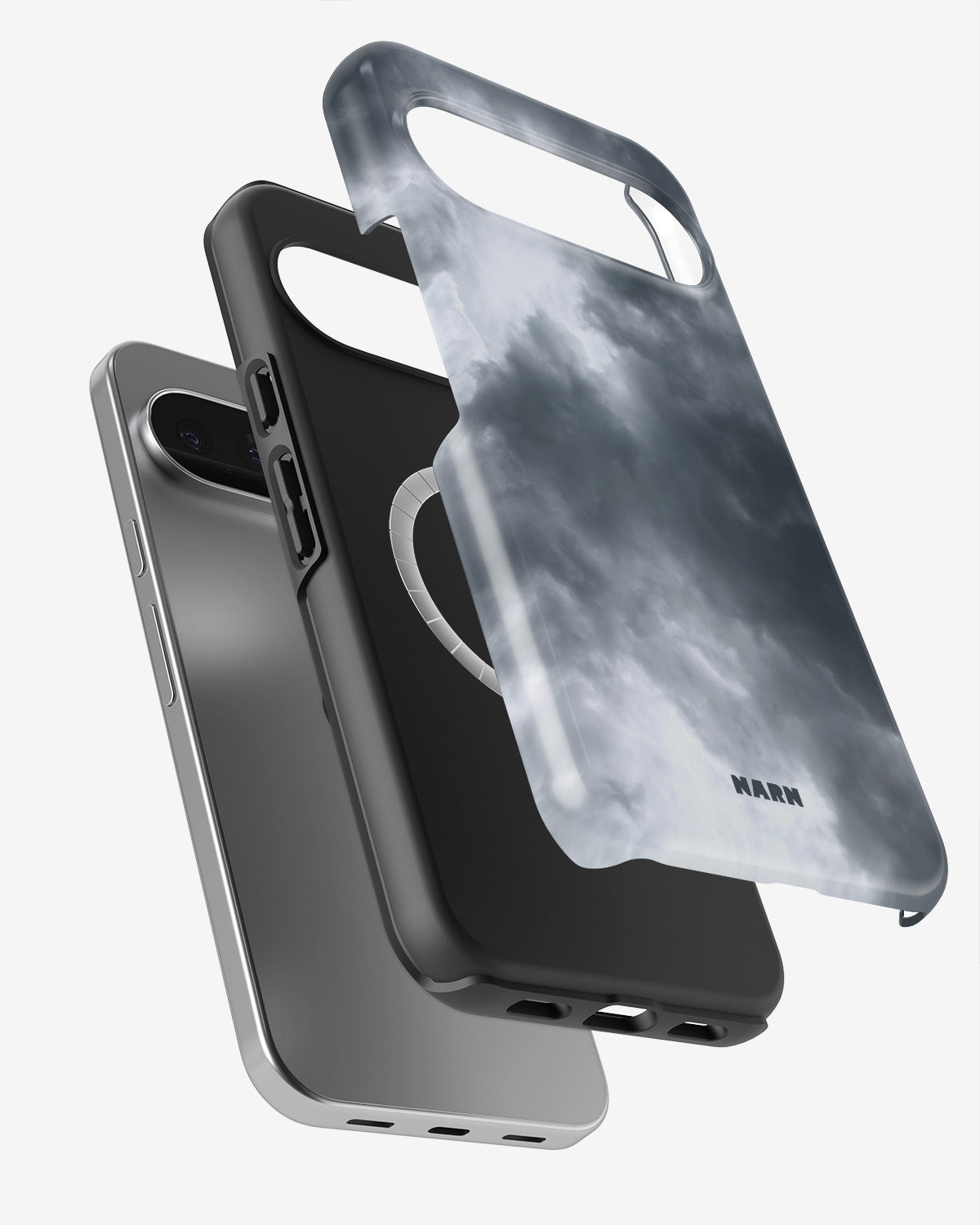 Google Pixel 10 Pro Tough Case – Cloudy - View 2