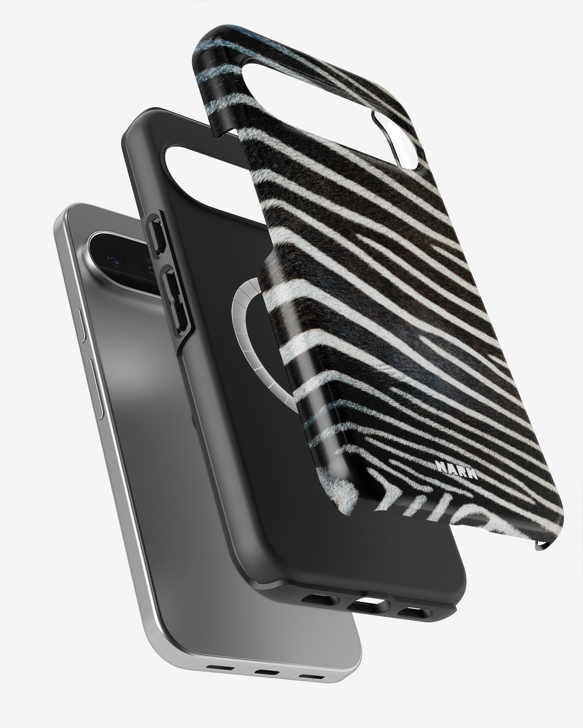 Google Pixel 10 Pro Tough Case – Zebra Stripe - View 2