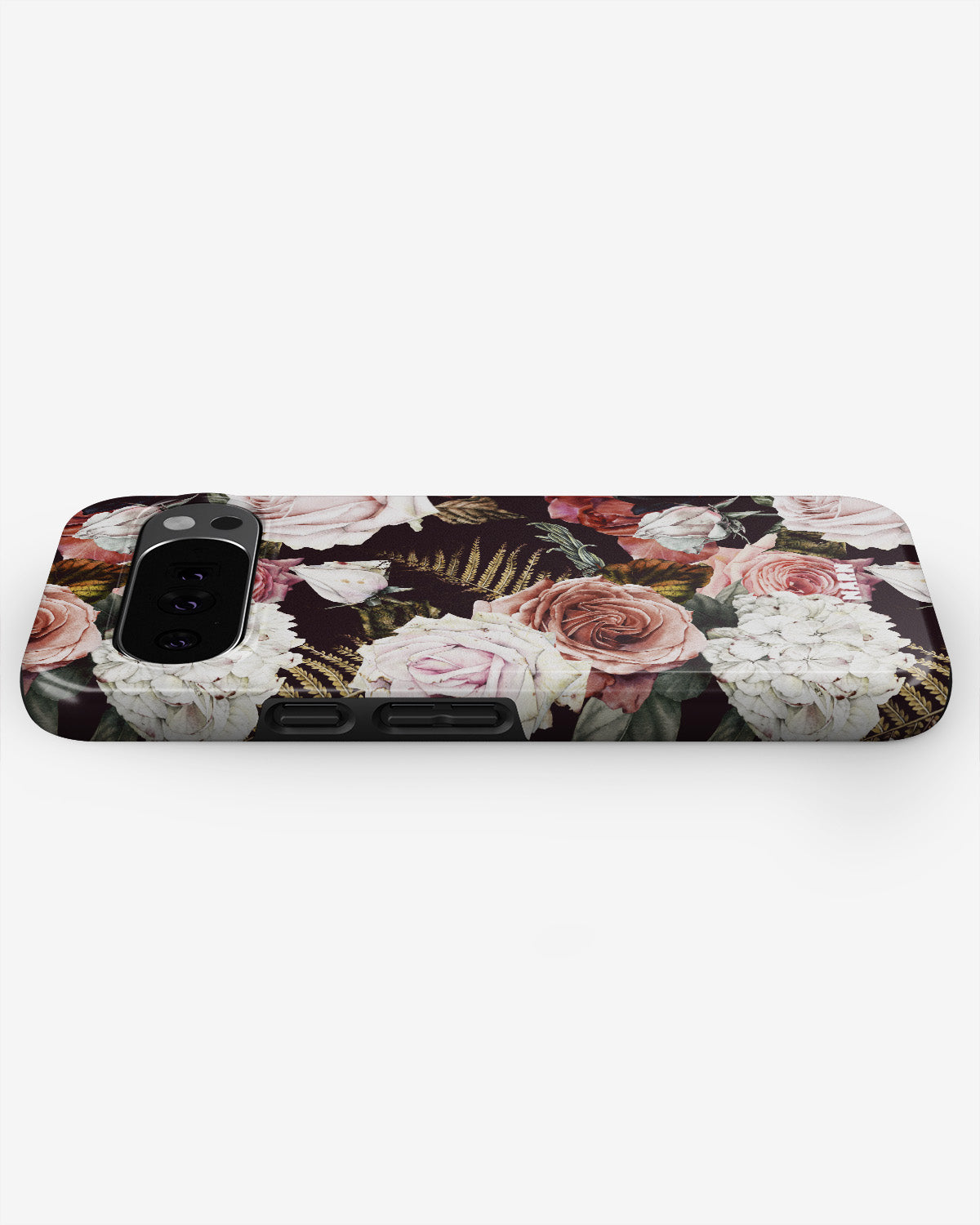 Google Pixel 10 Pro Tough Case – Midnight Roses - View 2