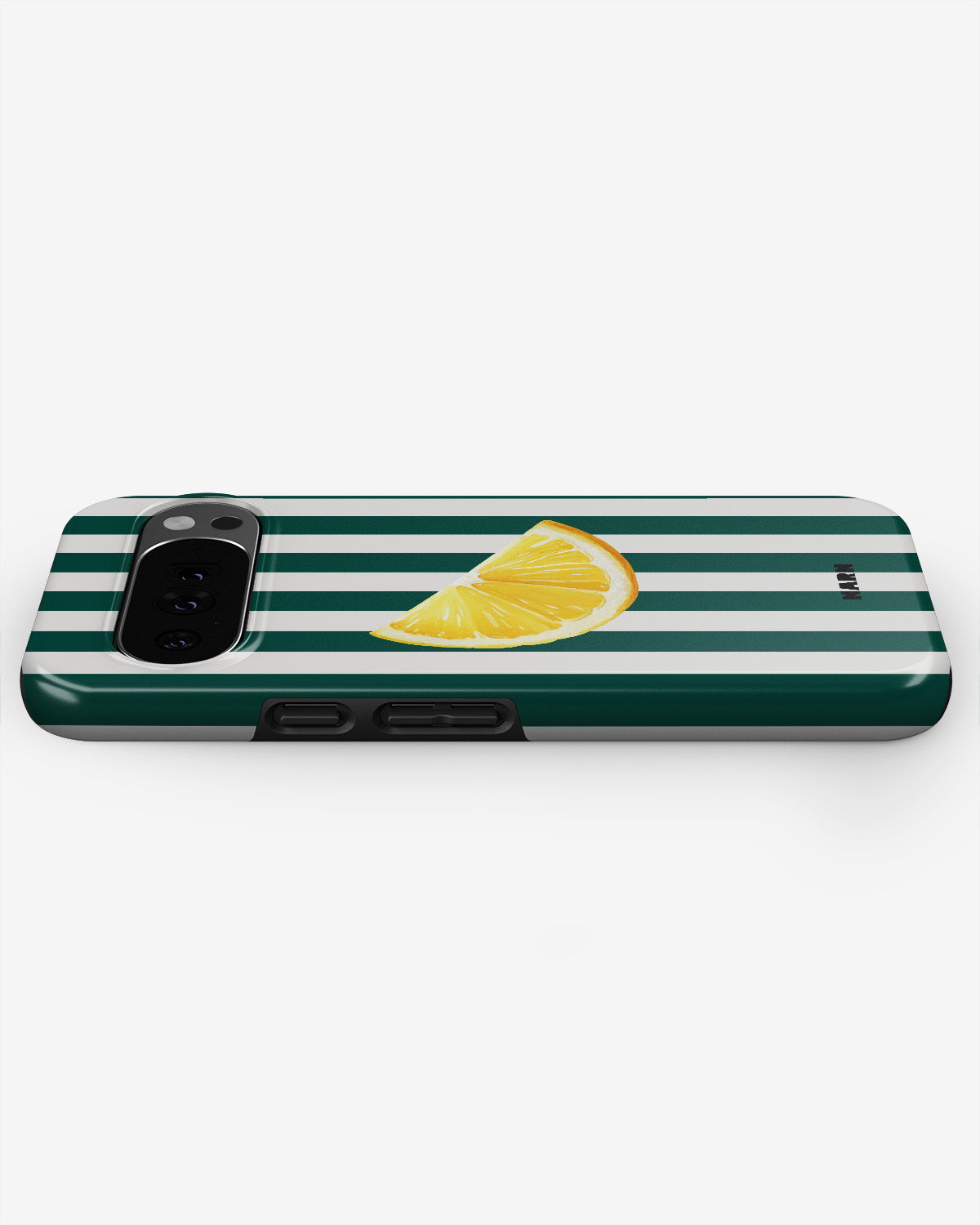 Google Pixel 10 Pro Tough Case – Lemon Stripes - View 2