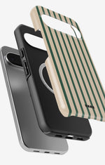 Google Pixel 10 Pro Tough Case – Evergreen Stripe - View 2
