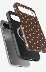 Google Pixel 10 Pro Tough Case – Choco Dots - View 2