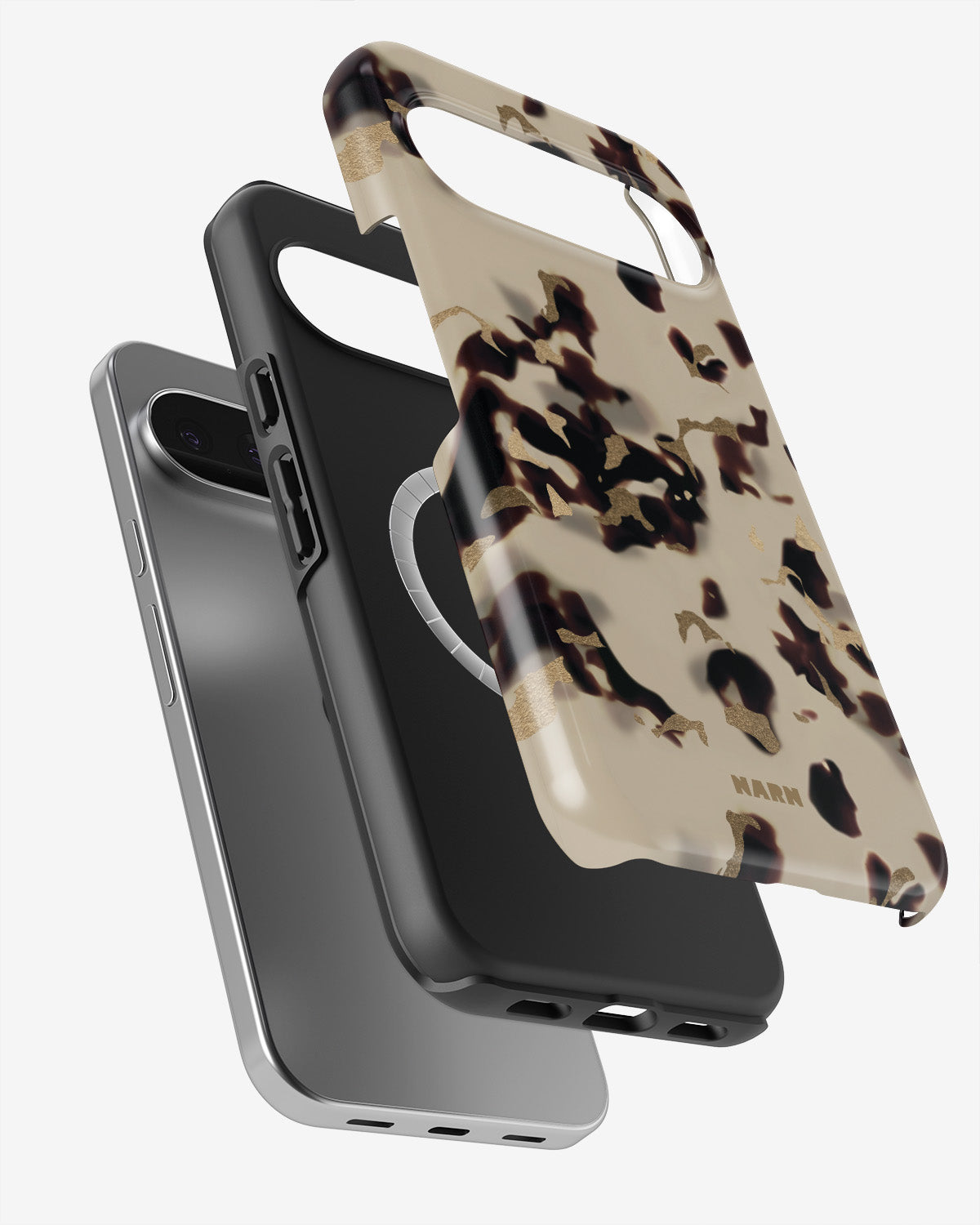 Google Pixel 10 Pro Tough Case – Golden Tortoise - View 2