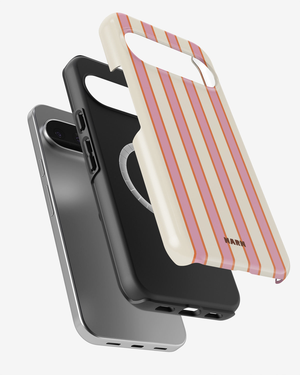 Google Pixel 10 Pro Tough Case – Sweet Stripe - View 2