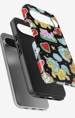 Google Pixel 10 Pro Tough Case – Cute Stickers - View 3