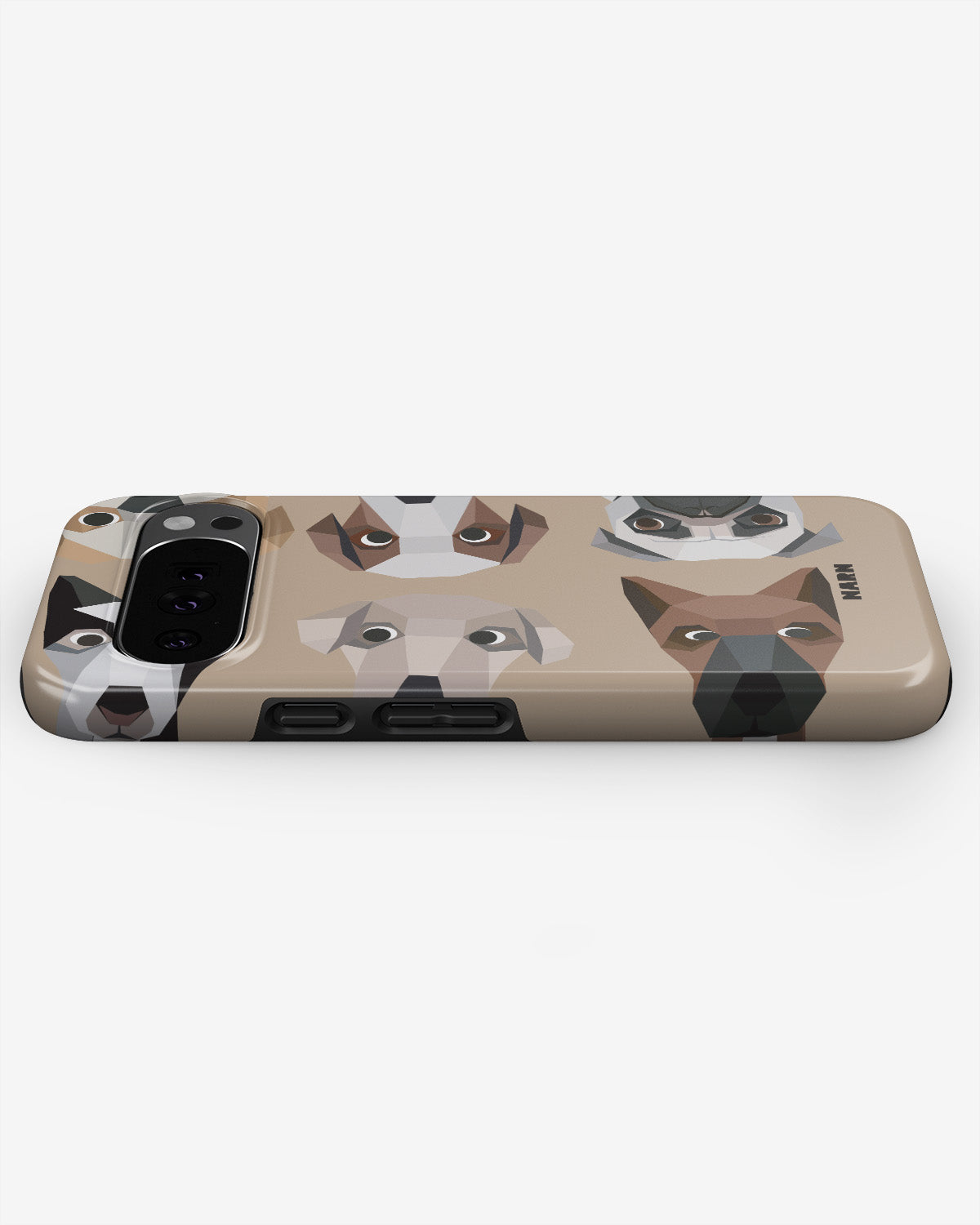 Google Pixel 10 Pro Tough Case – Cute Dogs - View 3