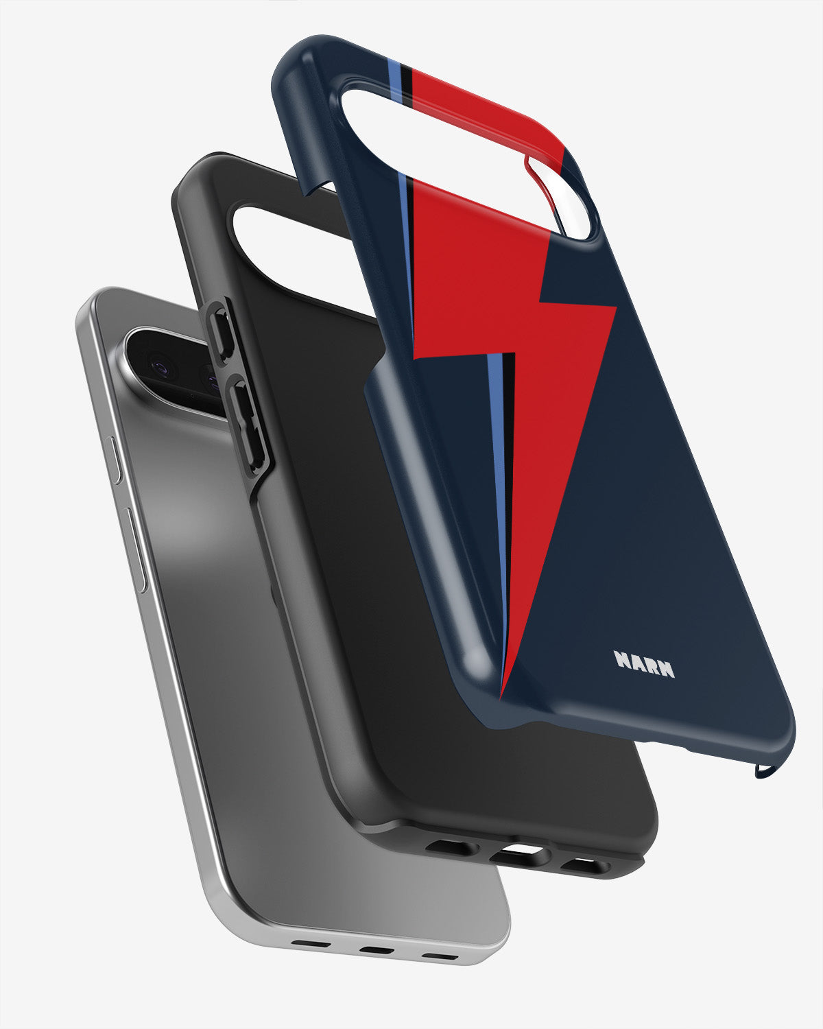 Google Pixel 10 Pro Tough Case – Blue Bowie - View 3