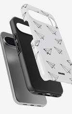 Google Pixel 10 Pro Tough Case – Paper Planes - View 3