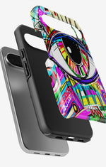Google Pixel 10 Pro Tough Case – Abstract Eye - View 3