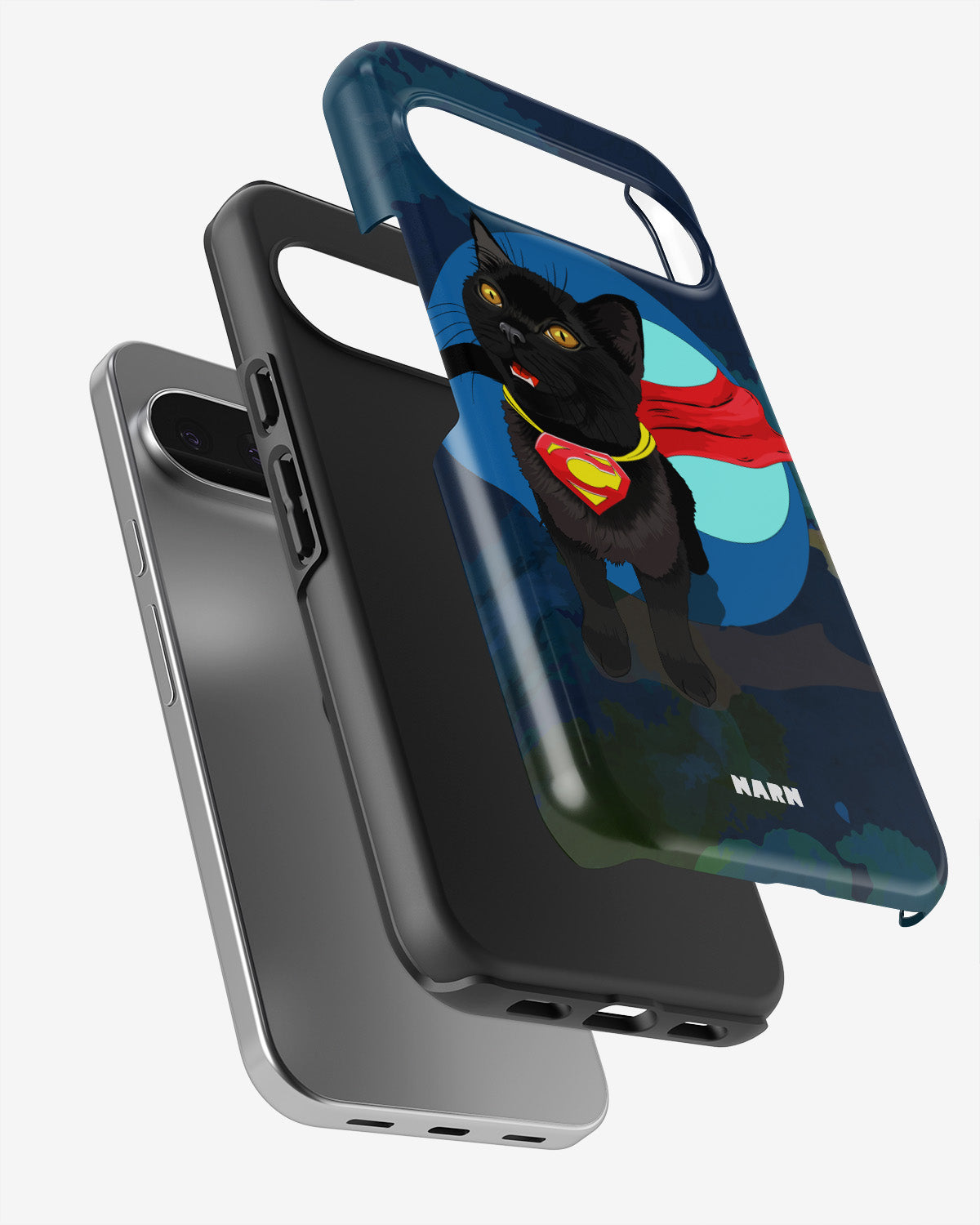 Google Pixel 10 Pro Tough Case – Super Cat - View 3