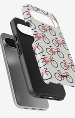 Google Pixel 10 Pro Tough Case – Vintage Bicycle - View 3
