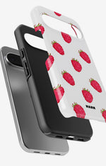 Google Pixel 10 Pro Tough Case – Raspberry Bliss - View 3