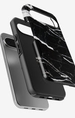 Google Pixel 10 Pro Tough Case – Black Marble - View 3