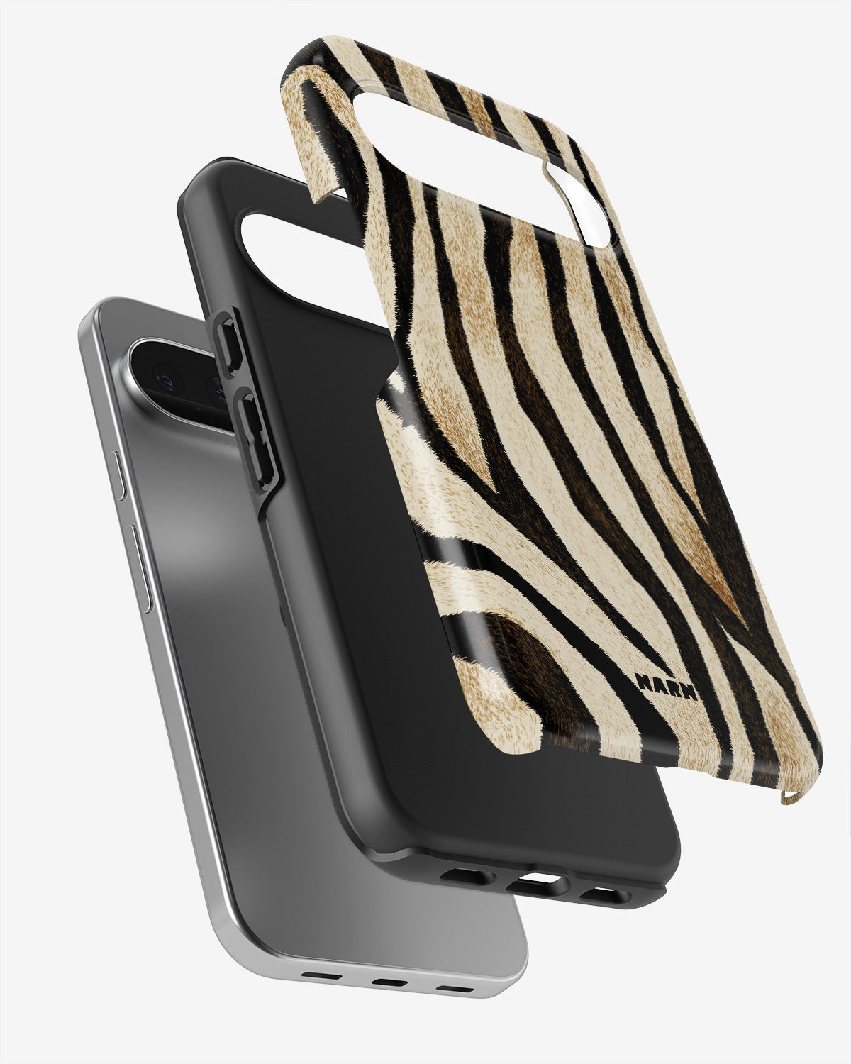 Google Pixel 10 Pro Tough Case – Wild Zebra - View 3