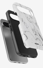 Google Pixel 10 Pro Tough Case – Milky Marble - View 3